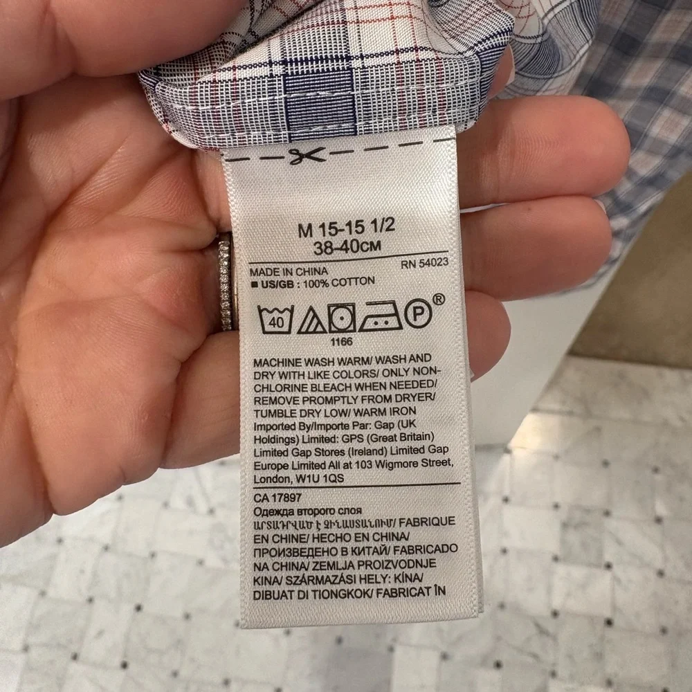 Banana Republic Men's Plaid Shirt